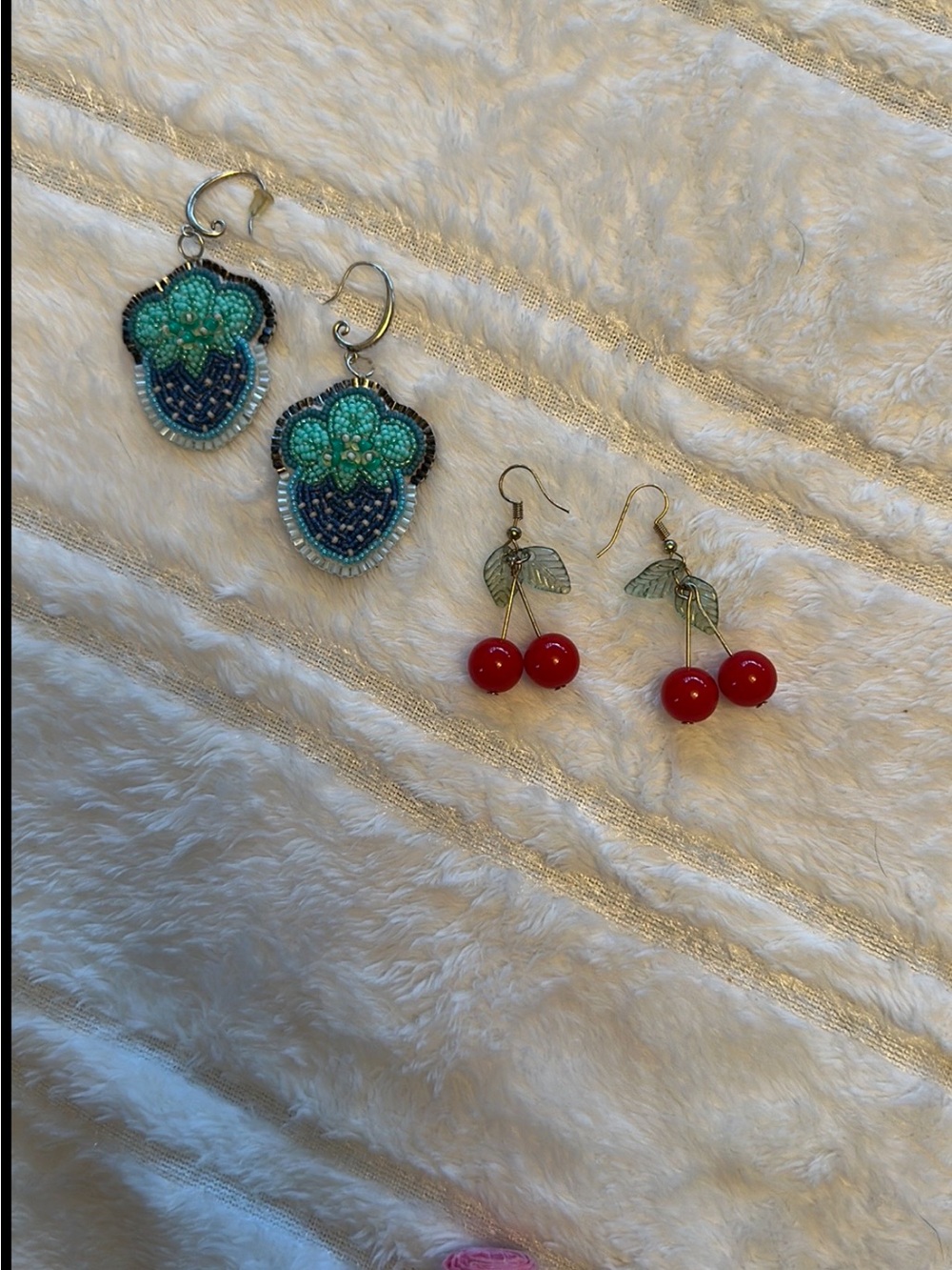 Handmade strawberry Earrings
